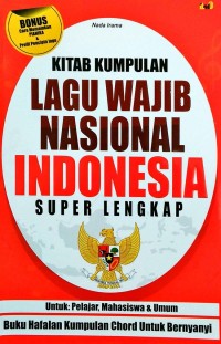 Image of Kitab Kumpulan Lagu Wajib Nasional Indonesia