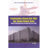 Image of Problematika Hukum Hak MIilik Atas Satuan Rumah Susun
