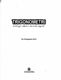 Image of Trigonometri : Membangun Kekuatan Konstruksi Kogni
