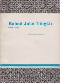 Image of Babad Jaka Tingkir